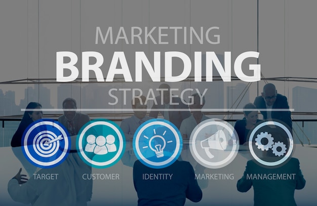 Free photo business marketing strategy